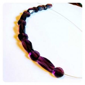 beads for crocheting a bracelet with wire