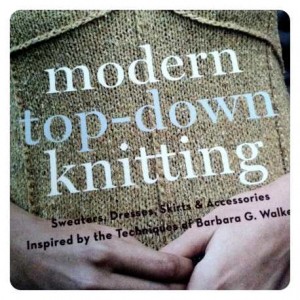 modern top down knitting book photo picture