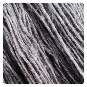 pale gray baby llama dyed wool for knitting