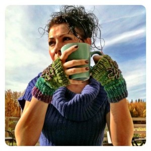 really easy mittens to knit by hand