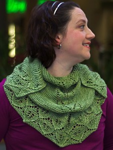 laurus hand knit shawl pattern