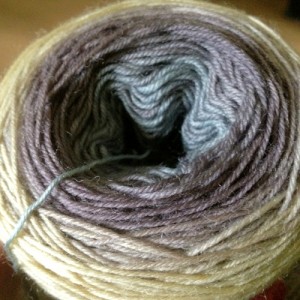 gradient dyed yarn