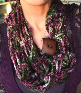 simply easy beginning crocheted scarf