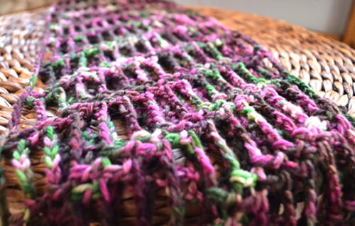 simple crocheted scarf pattern