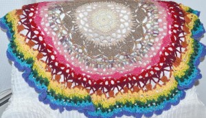 round circle blanket instructions