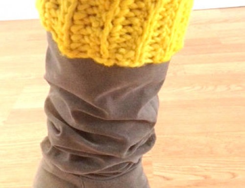 If the Sun Could Crochet – Free Boot Topper Pattern