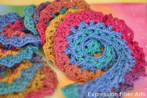 simple free crocheted scarf pattern