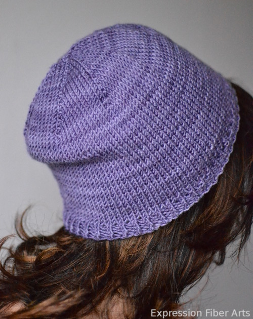An Easy Knitted Hat Pattern Formula Expression Fiber Arts