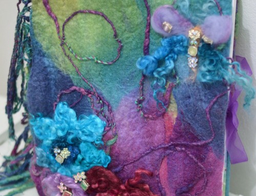 • How to Make a FUN and FUNKY Felted Journal Cover!