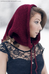 dragon watchers hood knitted