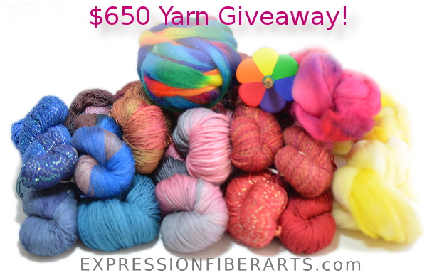 $650 Yarn Giveaway! March 2014 - Expression Fiber Arts