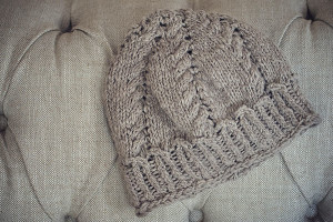 online knitted hat pattern