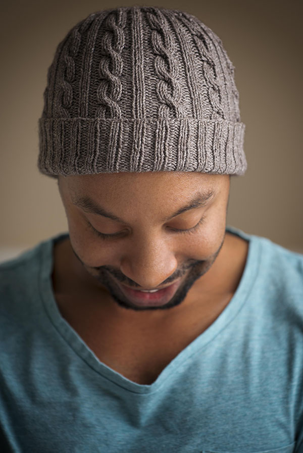 Man Approved Cabled Hat Pattern Expression Fiber Arts A