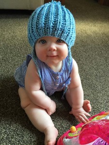 free knitted baby hat pattern