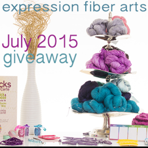 Giant July yarn and goody giveaway... OMG! So much cool stuff! Click over to enter now! Ends July 31st.