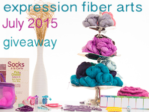 Giant July yarn and goody giveaway... OMG! So much cool stuff! Click over to enter now! Ends July 31st.