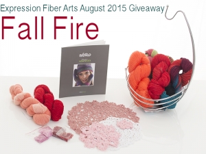 free expression fiber arts monthly yarn giveaway