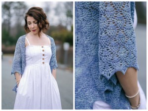 crochet adeline shawl pattern with video