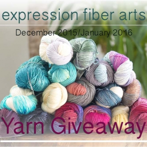 expression fiber arts free luxury hand dyed yarn giveaway chandi