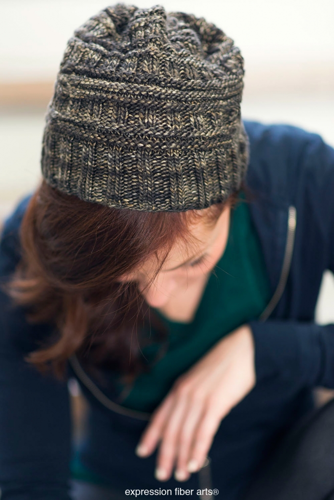 how to knit a beginner level unisex beanie hat - Bronze Age Hat Pattern - It's FREE!