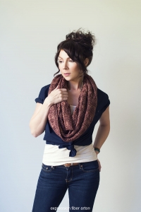 cabled coffee lovers knitted cowl pattern