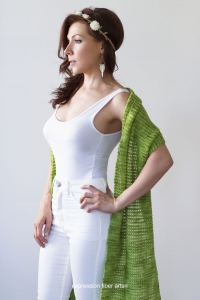Free Secret Meadow Crochet Wrap Shawl Pattern by Expression Fiber Arts