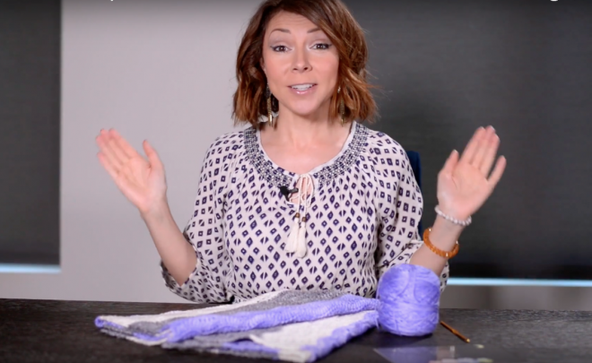 how to crochet a beginner baby blanket - pattern