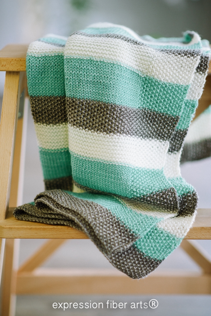 how to knit a baby blanket