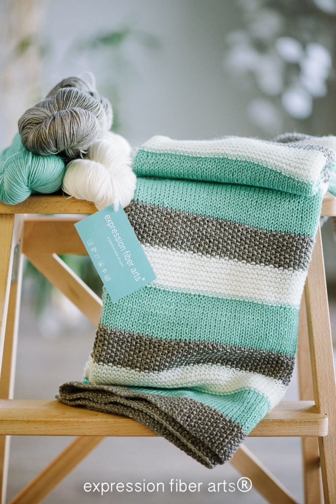 how to knit a baby blanket