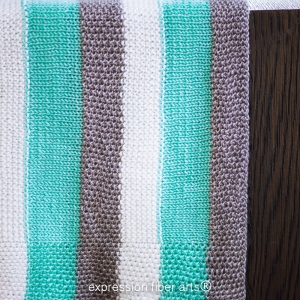 how to knit a baby blanket