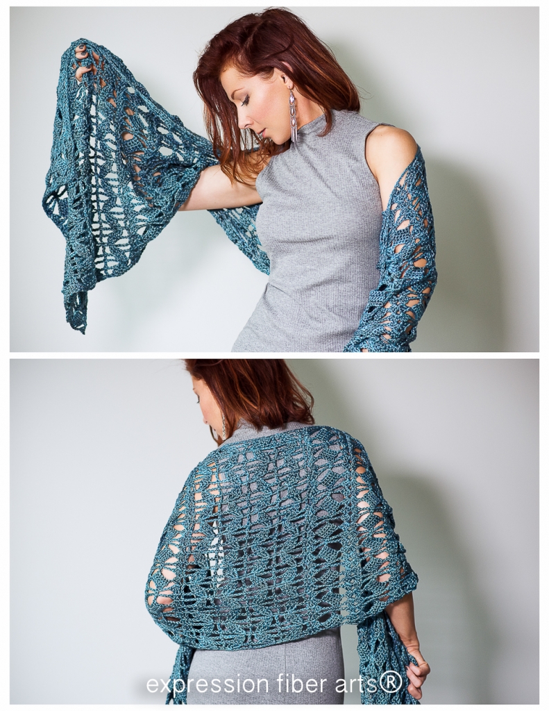 cozy season crochet shawl pattern