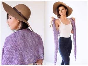 how to knit the Della Shawl Knitted Pattern