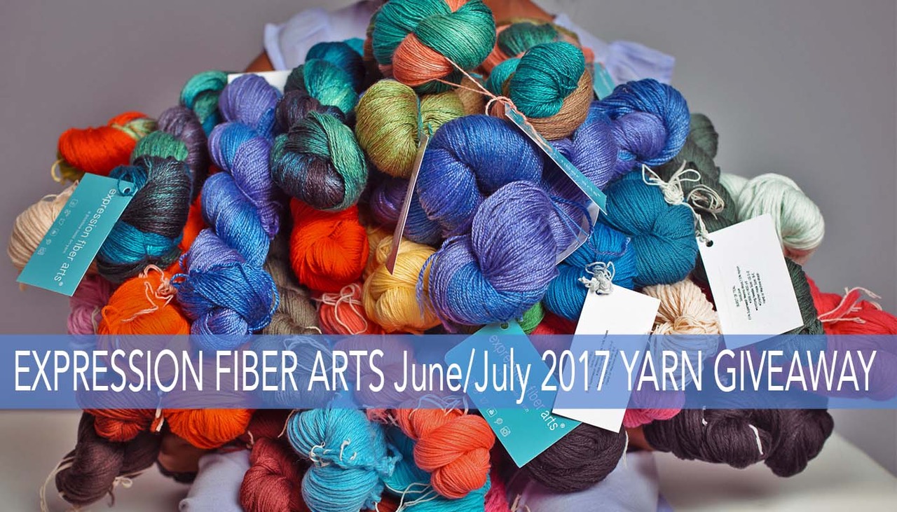 $1000 Luxury Yarn Giveaway - June / July 2017 - Expression Fiber Arts