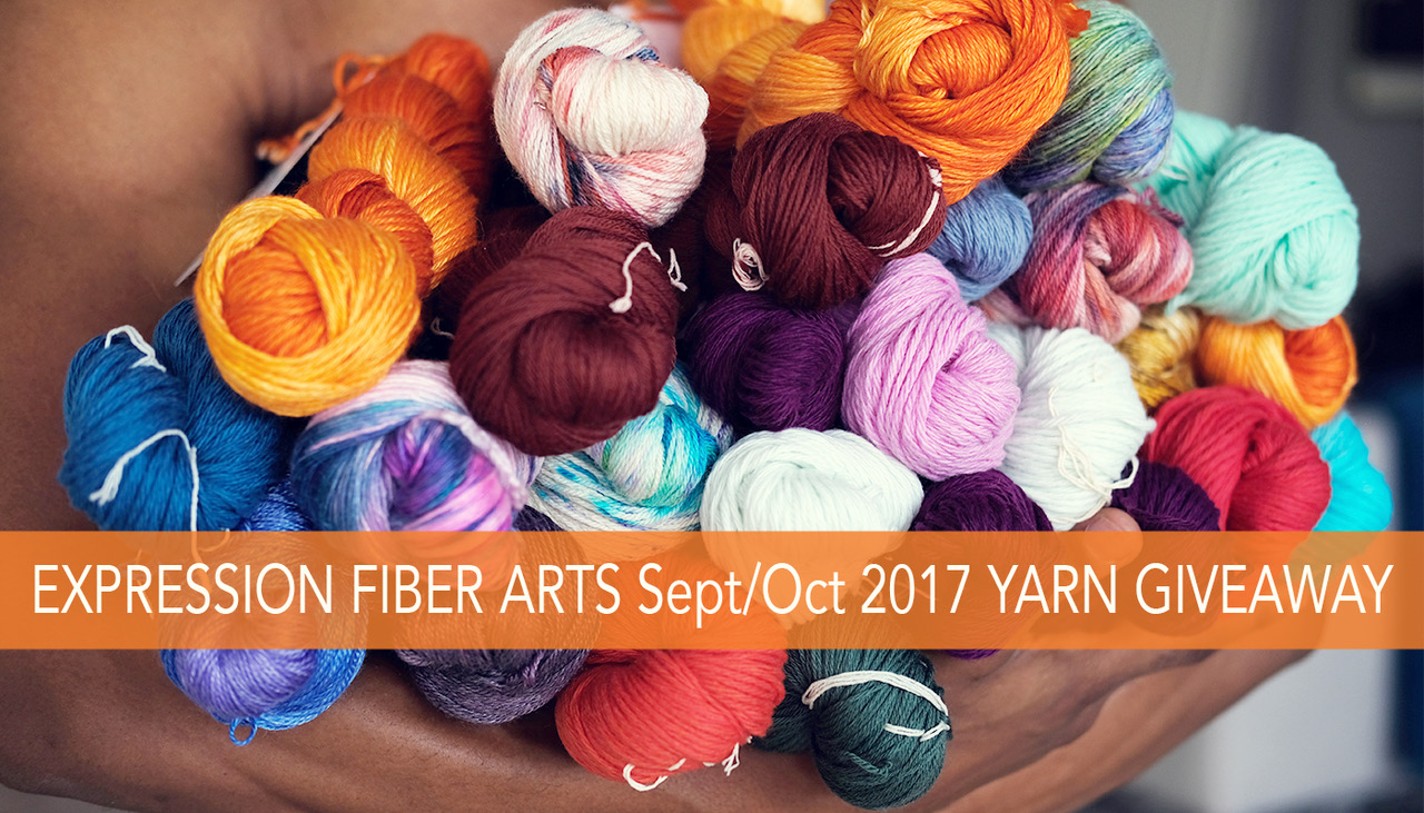 HUGE Yarn Giveaway! Enter now! Ends Oct 15, 2017