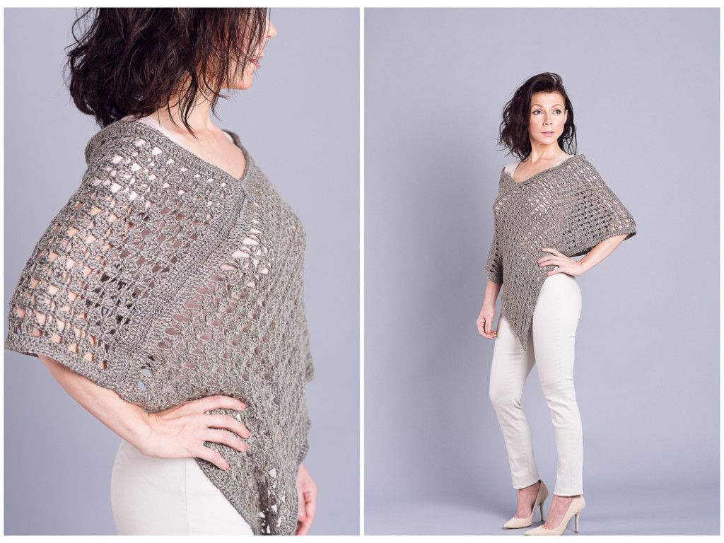 Global Connections Crochet Poncho Pattern