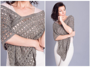 Global Connections Crochet Poncho Pattern