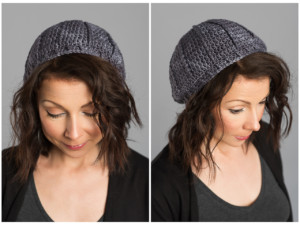 Free cabled crochet SONA hat pattern - 2 sizes!