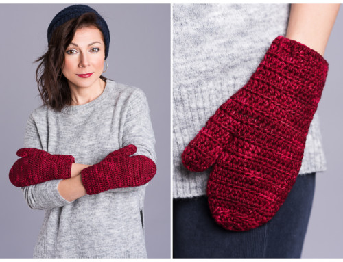 Warm and Toasty Crochet Mitten Pattern – 3 sizes! Child-Adult