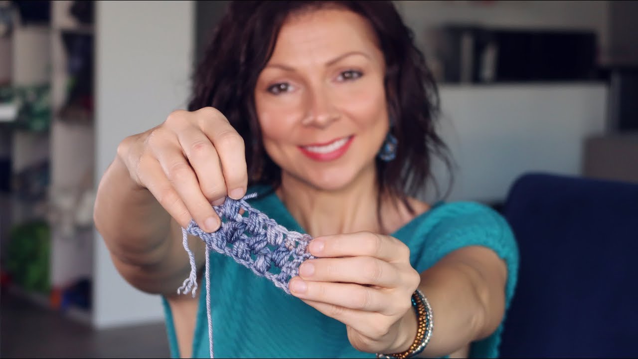 how to crochet a puff stitch - video tutorial