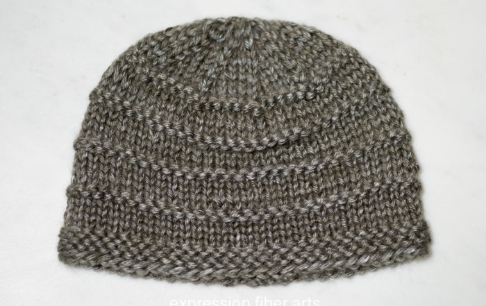 Free knitted baby hat pattern! Babypaca Hat