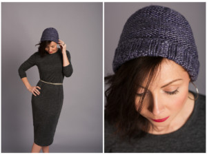 purlside free knitted hat pattern using worsted weight yarn