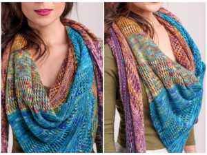 Saiki Knitted Shawl Pattern