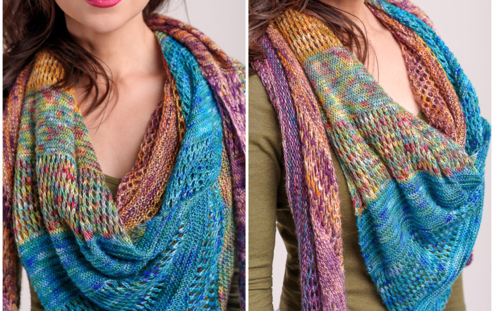 Saiki Knitted Shawl Pattern
