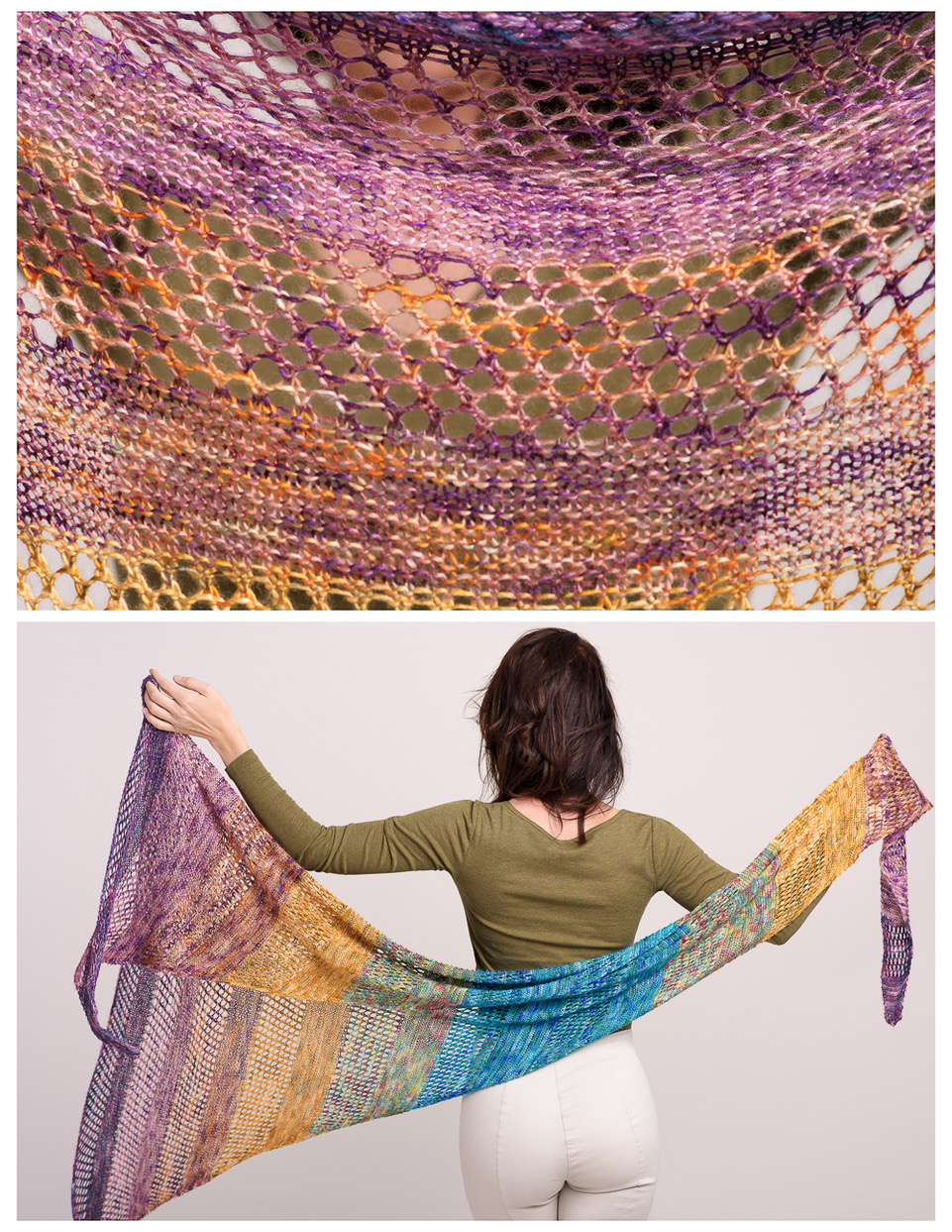 Saiki Knitted Shawl Pattern