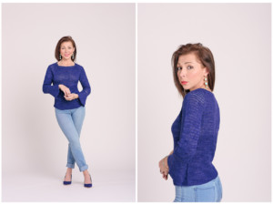 Belu crochet pullover sweater pattern