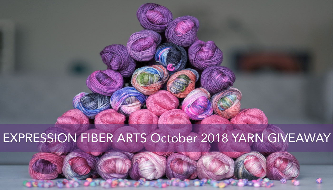 Monstrous Yarn Giveaway!! - Expression Fiber Arts | A Positive