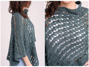 Gulf Breeze crochet poncho pattern