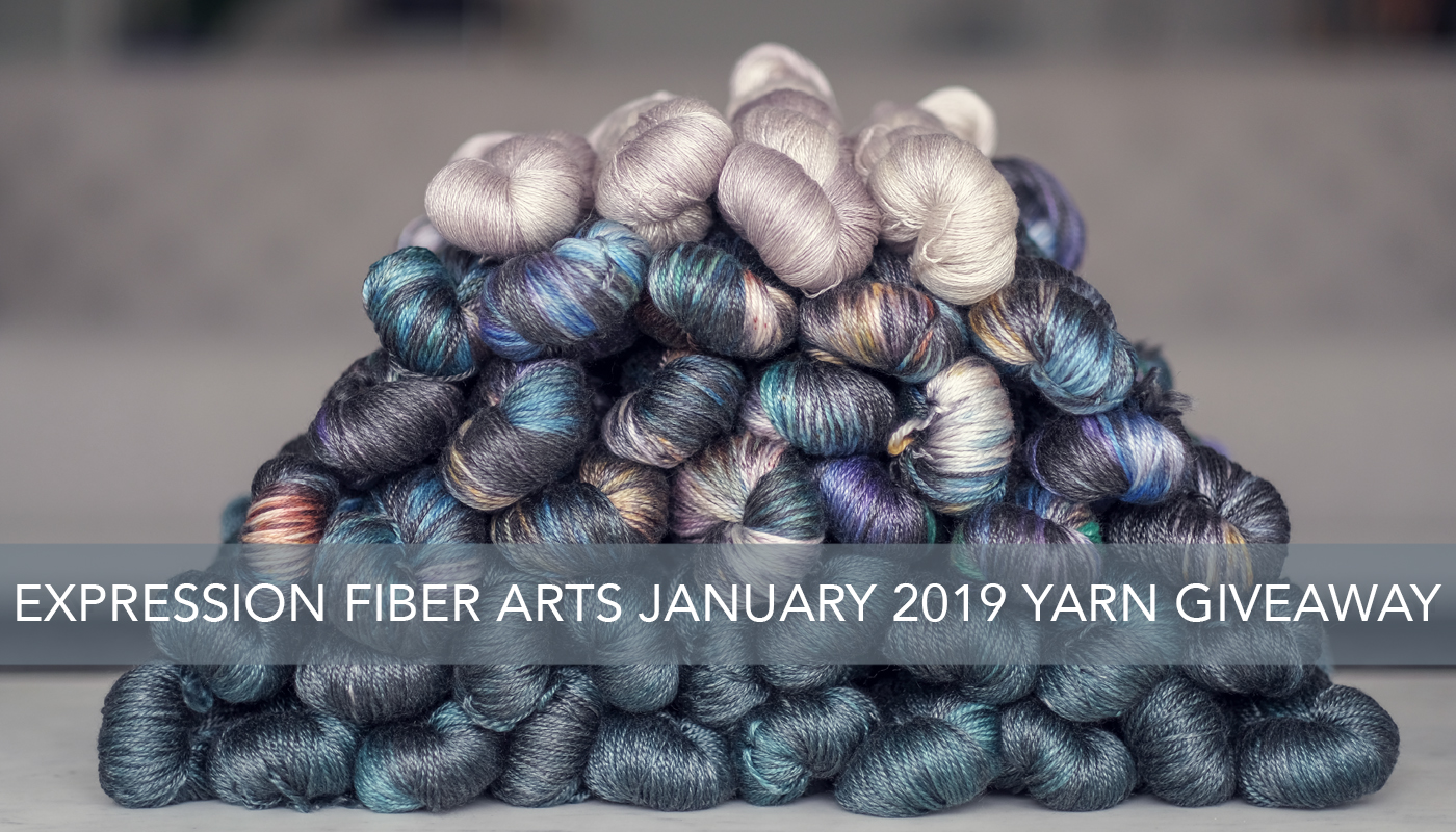 New Year New Giveaway - Expression Fiber Arts | A Positive Twist