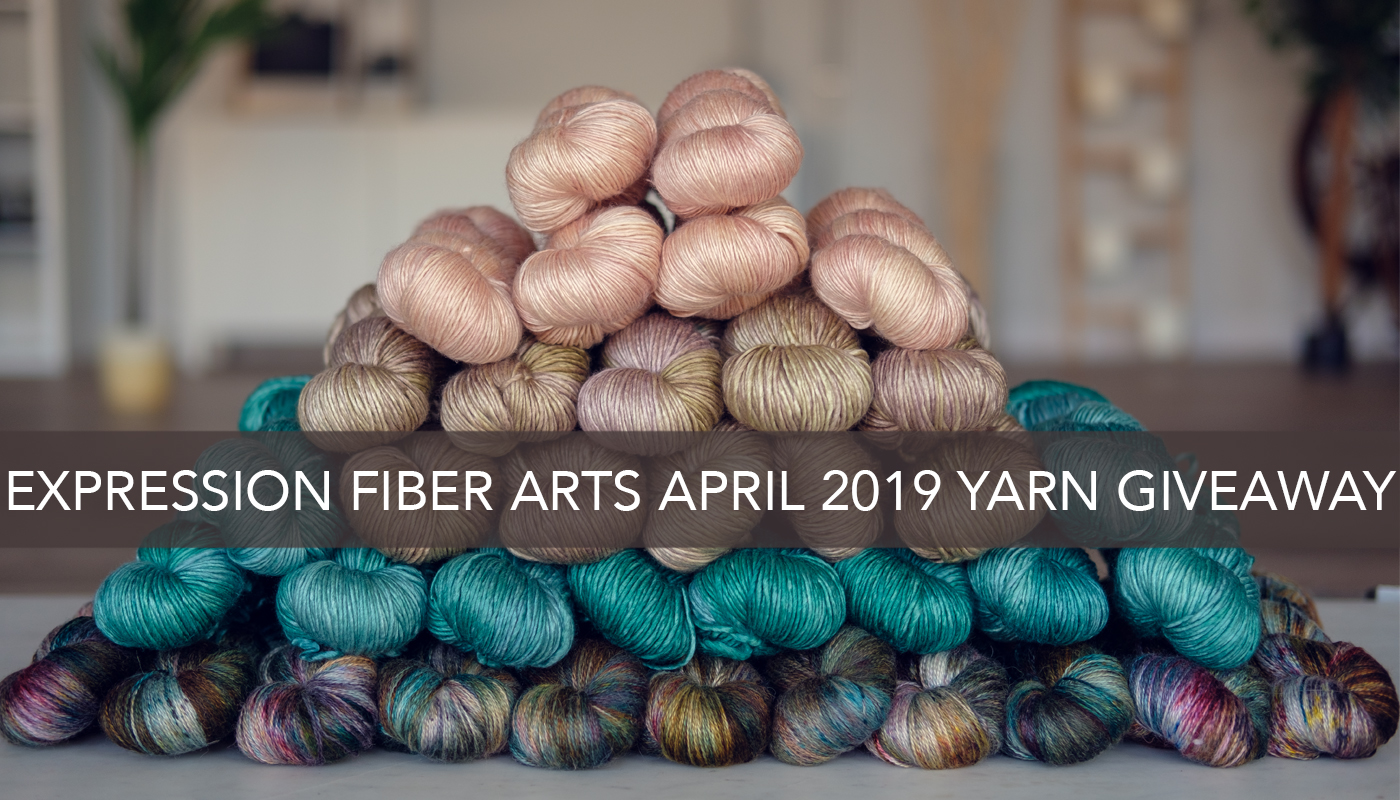 Enormous! $1000 Yarn Giveaway - Expression Fiber Arts | A Positive