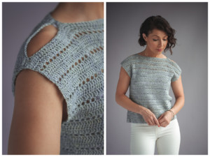 Cirrus Crochet Tank Tee Pattern for Beginners